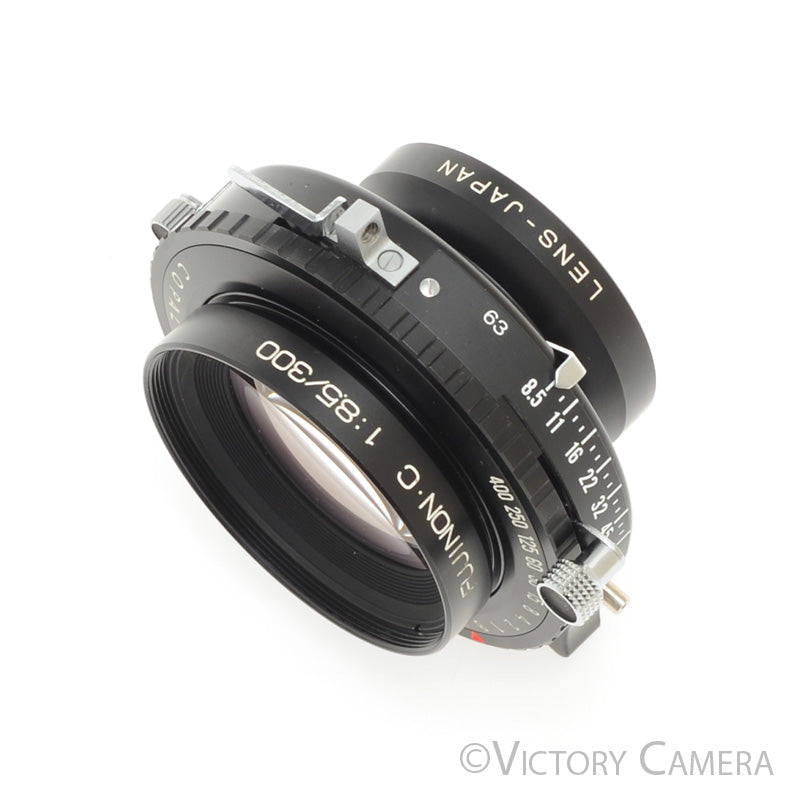 Fuji Fujinon C 300mm f8.5 Large Format Lens Copal Shutter [MINT-] - Victory Camera