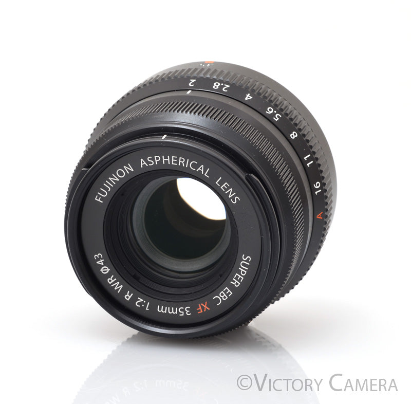 Fuji Fujinon 35mm f2 Super EBC XF R WR Prime Lens   [MINT-] - Victory Camera