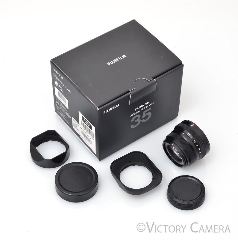 Fuji Fujinon 35mm f2 Super EBC XF R WR Prime Lens   [MINT-] - Victory Camera