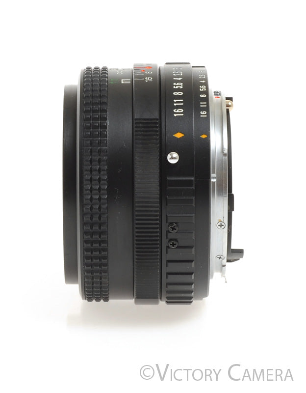 Fuji X-Fujinon 50mm f1.6 DM Fast Prime Lens for Fuji 35mm SLR [EXC+] - Victory Camera