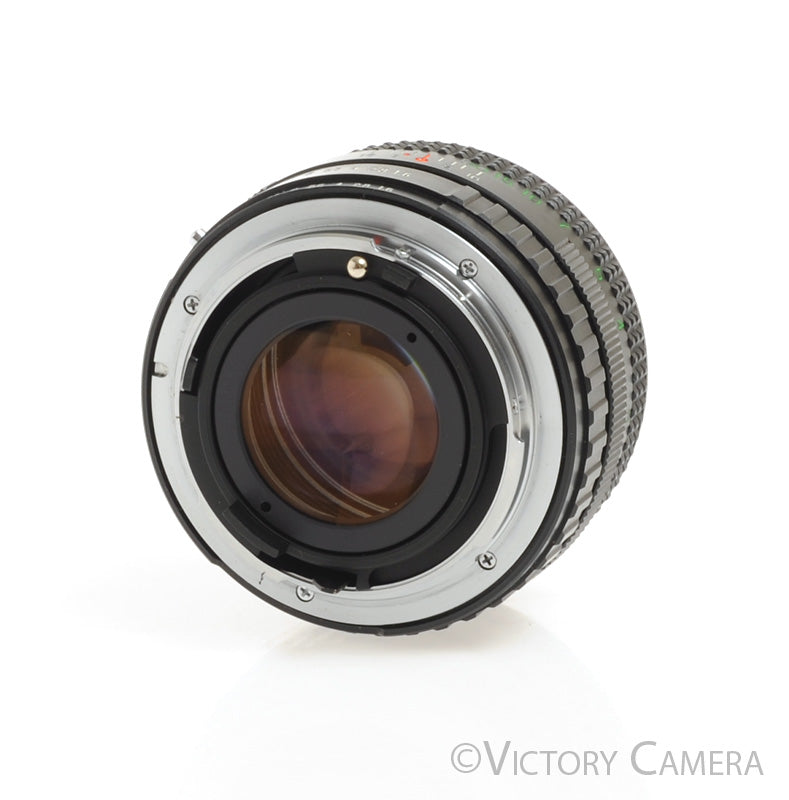 Fuji X-Fujinon 50mm f1.6 DM Fast Prime Lens for Fuji 35mm SLR [EXC+] - Victory Camera