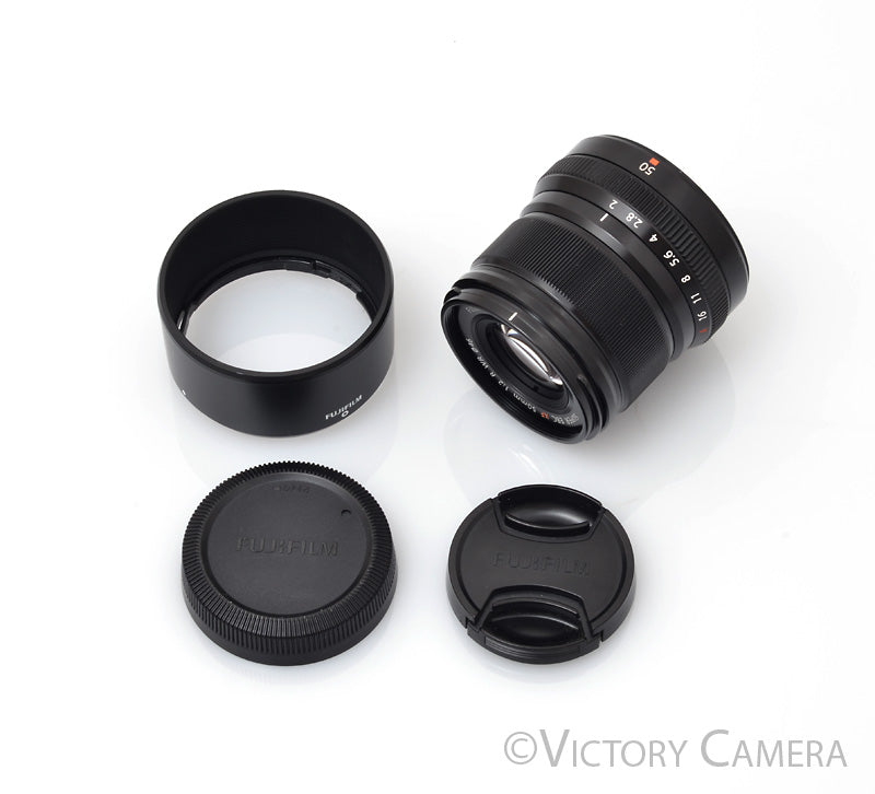 Fuji Fujinon Super EBC 50mm f2 XF R WR Prime Lens for X Mount [EXC+]