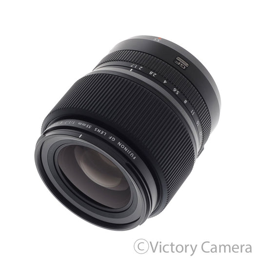 Fuji Fujinon GF 55mm f1.7 R WR Wide Angle Lens for GFX [EXC+] image 1
