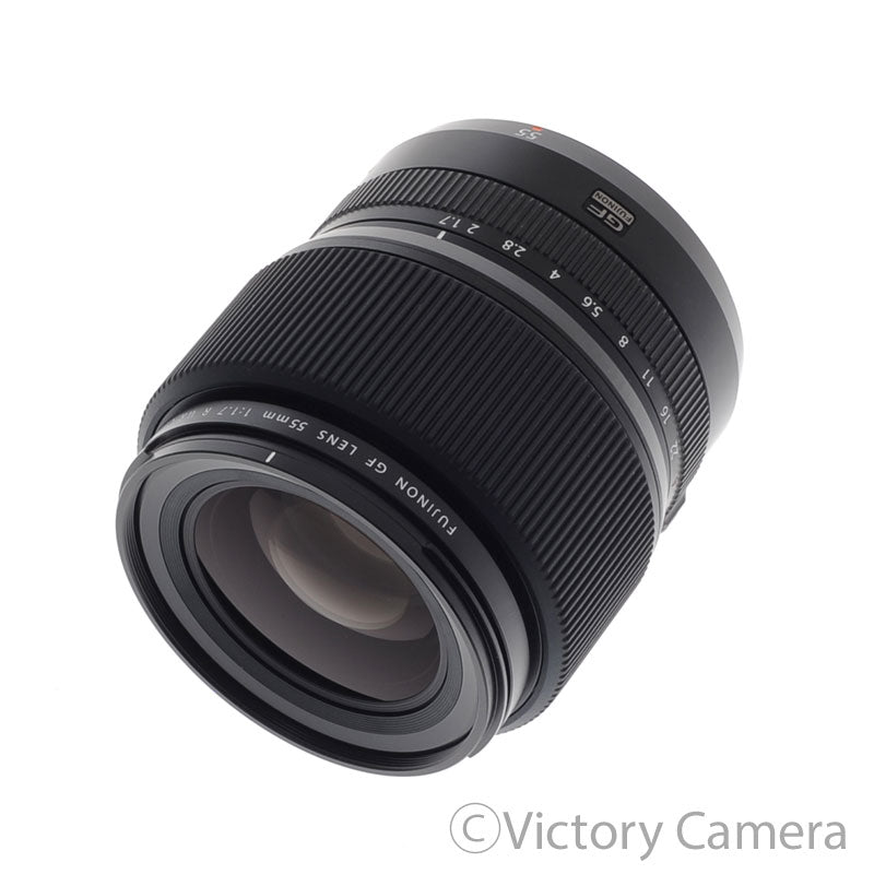 Fuji Fujinon GF 55mm f1.7 R WR Wide Angle Lens for GFX [EXC+] image 1