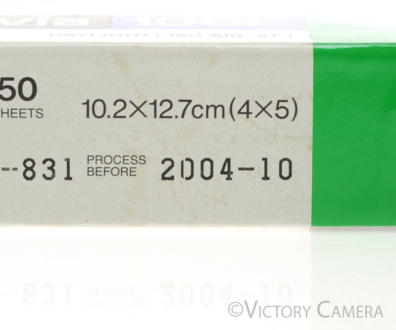 Fuji Fujichrome Velvia 100F 50 Sheets 4x5 Slide Film -Exp. 2004- [AS-IS] - Victory Camera