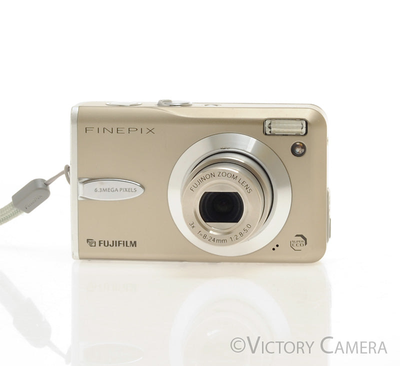 Fuji Fujifilm FinePix F30 6.3MP Gold Digital Point & Shoot [EXC] - Victory Camera