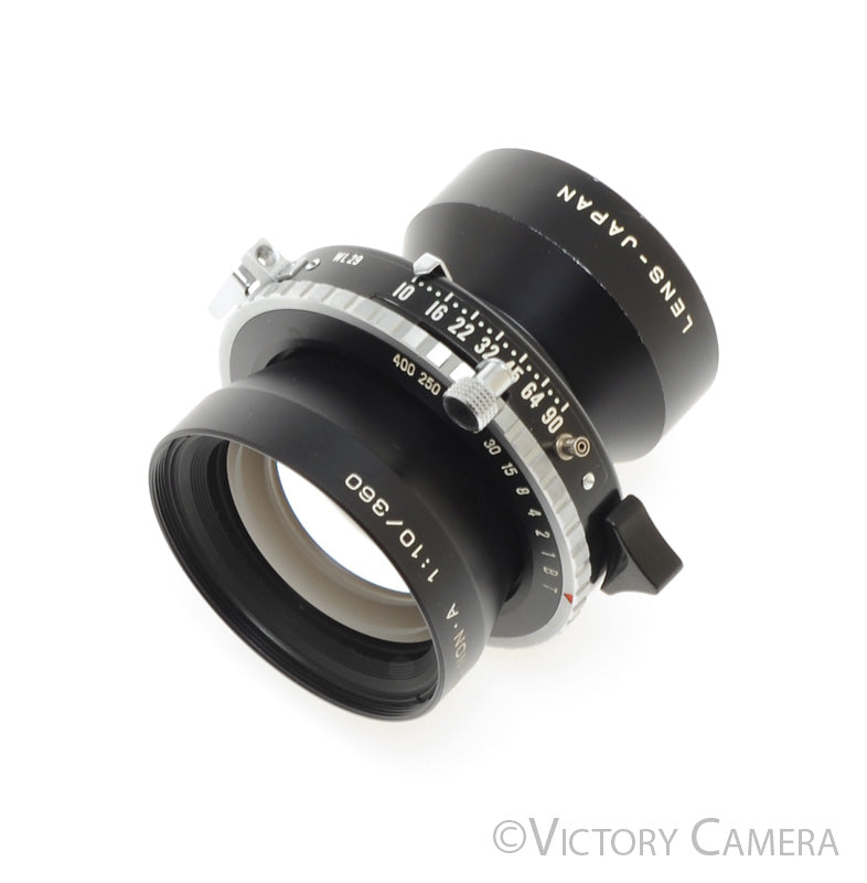 Fujinon-A 360mm F10 8x10 View Camera Lens in Copal #1 [GOOD] - Victory Camera