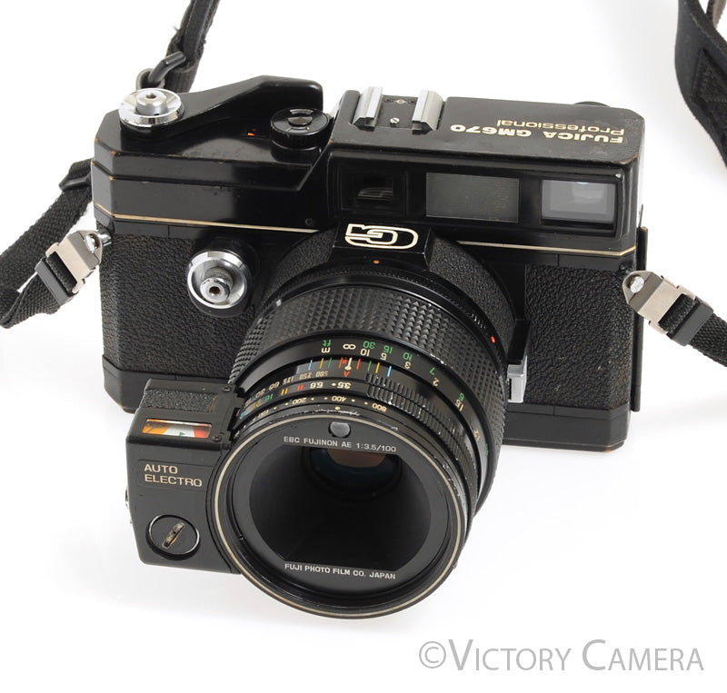 Fujica GM670 6x7 Medium Format Rangefinder Camera w/ 100mm f3.5 - Victory Camera