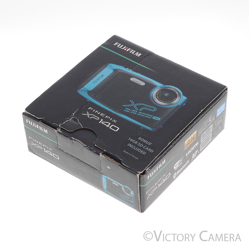 Fujifilm Finepix XP140 16.4MP Blue Digital Point & Shoot Camera [EXC] image 6