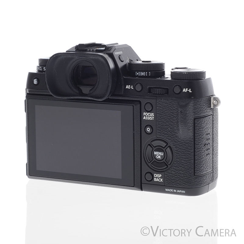 Fuji X-T1 XT1 16.3MP Black Mirrorless Digital Camera Body ~115 Shots- [EXC+] - Victory Camera