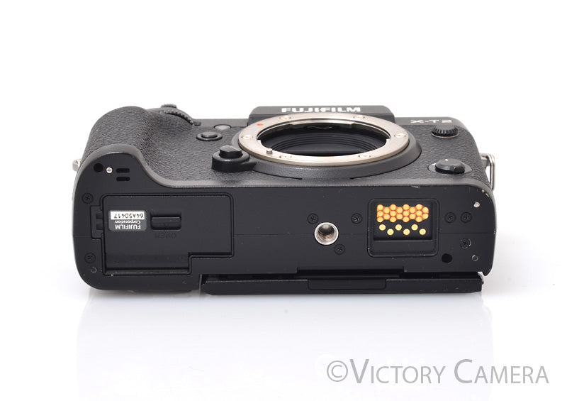 Fuji X-T2 Black 24.3MP Mirrorless Digital Camera Body [EXC+] - Victory Camera