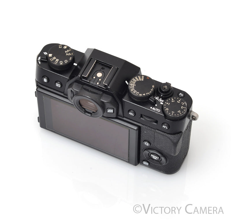 Fuji X-T20 Black 24MP Mirrorless Digital Camera Body [EXC-] - Victory Camera