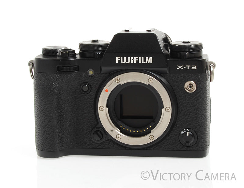 FUJI Fujifilm X-T3 XT3 26.1MP Black Mirrorless Camera Body -Clean-