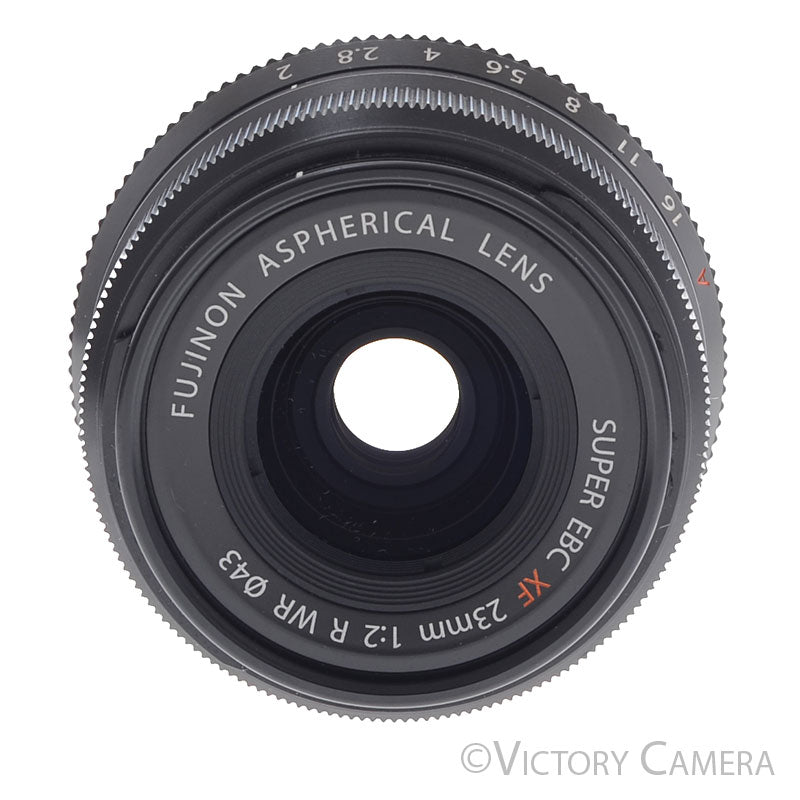 Fuji Fujinon 23mm f2 Super EBC XF R WR Lens w/ Shade [EXC+] - Victory Camera