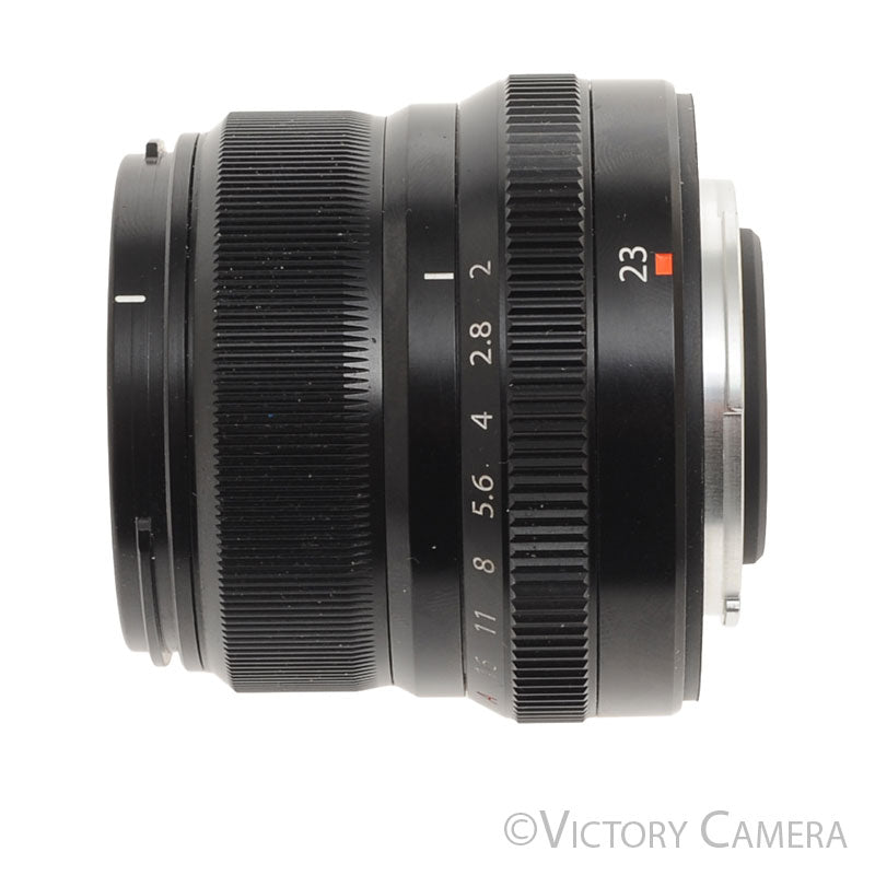 Fuji Fujinon 23mm f2 Super EBC XF WR Lens w/ Shade [EXC+] - Victory Camera