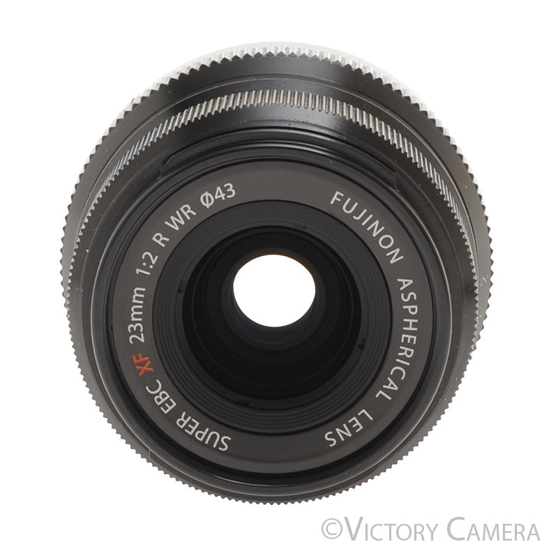 Fuji Fujinon 23mm f2 Super EBC XF WR Lens w/ Shade [EXC+] - Victory Camera