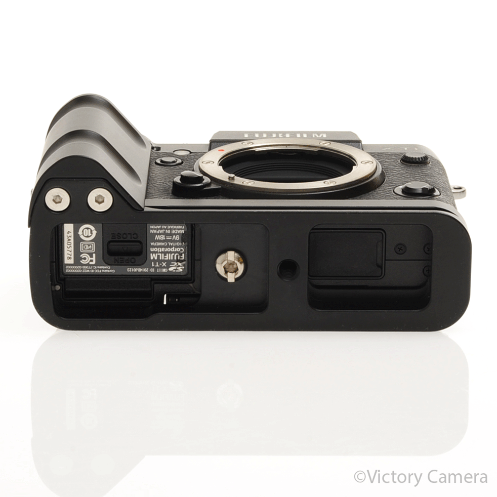 Fuji X-T1 XT1 16.3MP Black Mirrorless Digital Camera Body [MINT-] - Victory Camera
