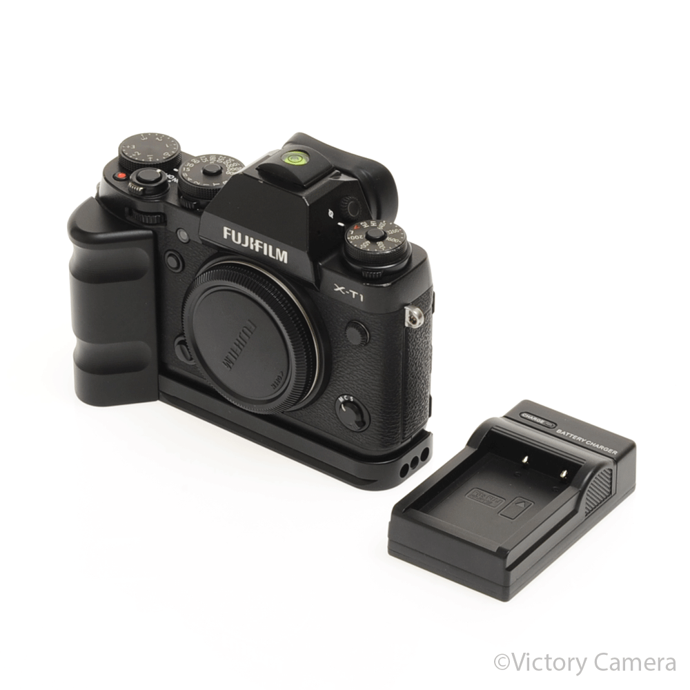 Fuji X-T1 XT1 16.3MP Black Mirrorless Digital Camera Body [MINT-] - Victory Camera