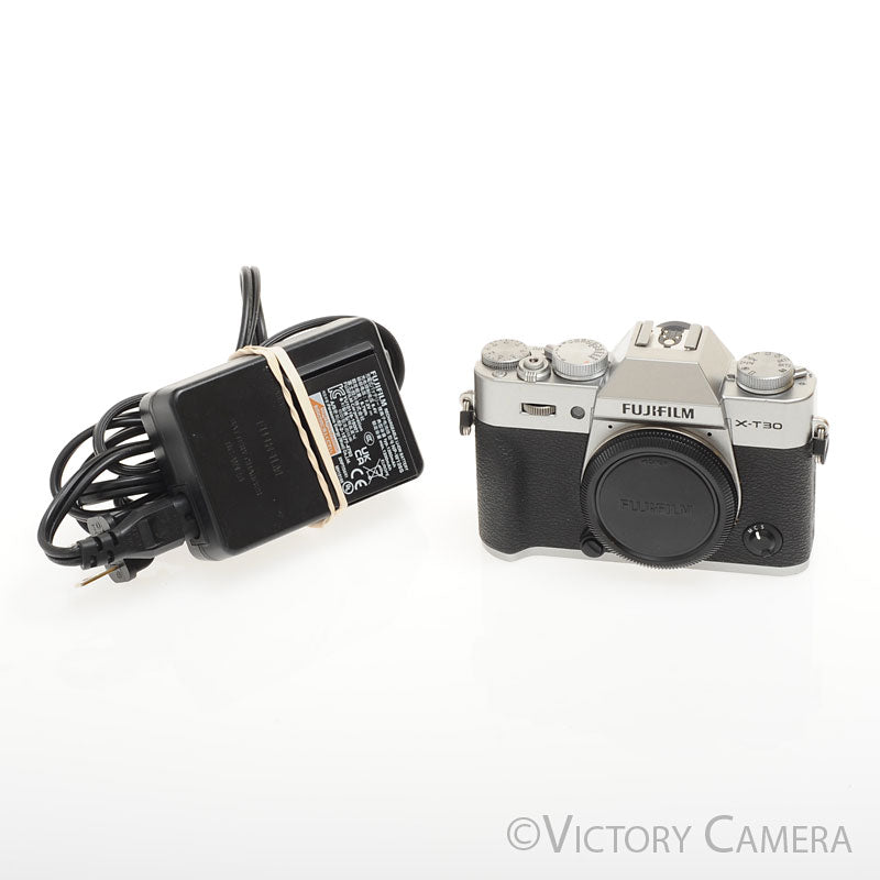 FUJI Fujifilm X-T30II XT30 II 26.1MP Black Mirrorless Camera Body [EXC+] - Victory Camera