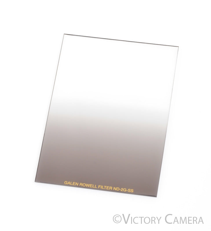Singh-Ray 84mm x 120mm ND-2D-SS Soft Edge Graduated ND Filter -Light Marks- - Victory Camera