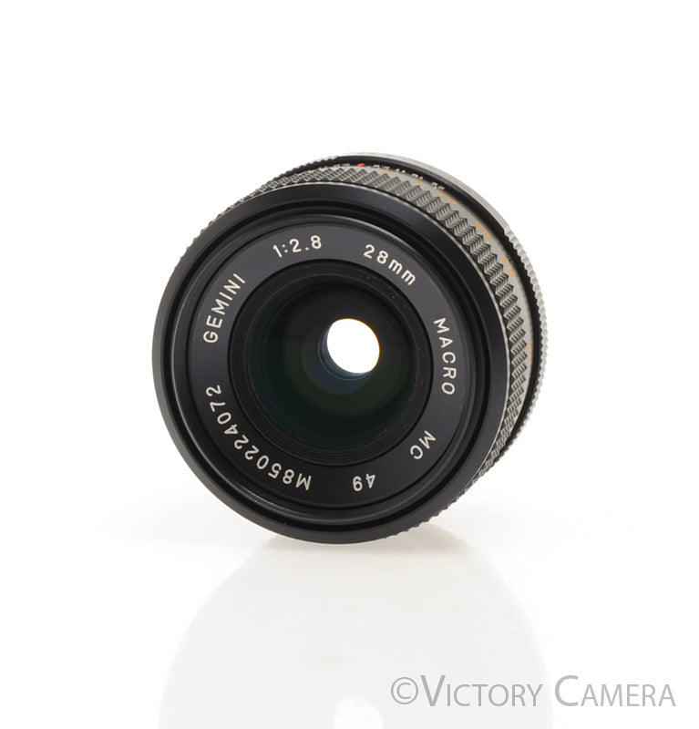 Gemini Macro 28mm f2.8 Wide Angle Prime Lens for Pentax K Mount [EXC] - Victory Camera