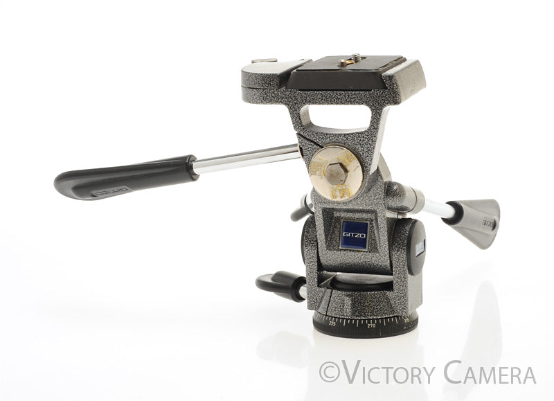 Gitzo G1372 G 1372 3 Way Tripod Head w/ Two QR Plates [EXC] - Victory Camera
