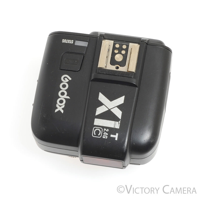 Godox X1T-C TTL Wireless Flash Trigger Transmitter for Canon Flashpoint R2T - Victory Camera