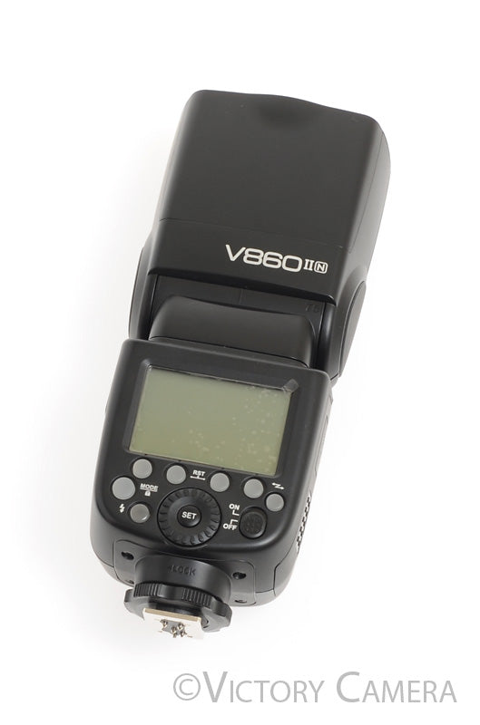 Godox V860II N Speedlite Flash for Nikon -Clean, No Charger, Works Perfectly-