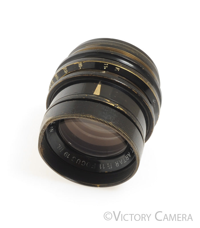 Goerz 19&quot; F11 Apochromat Uncoated Barrel Lens [Good] - Victory Camera