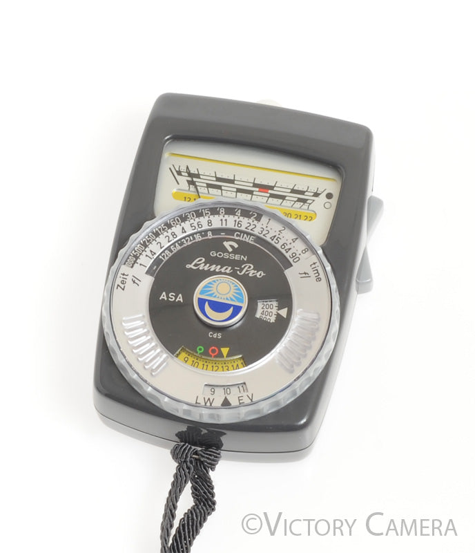 Gossen Luna-Pro Ambient Light Meter -Clean w/ Case- - Victory Camera