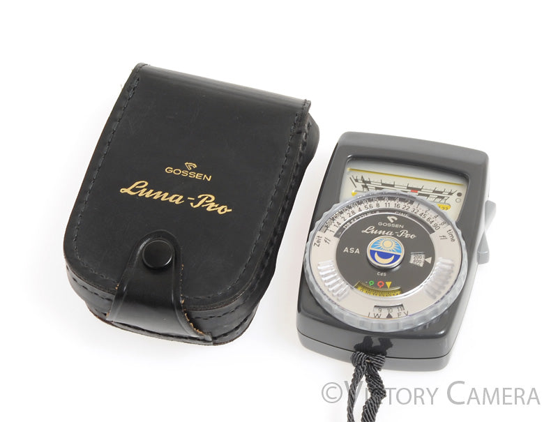 Gossen Luna-Pro Ambient Light Meter -Clean w/ Case- - Victory Camera