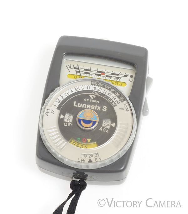 Gossen Lunasix 3 Ambient Light Meter w/ Case