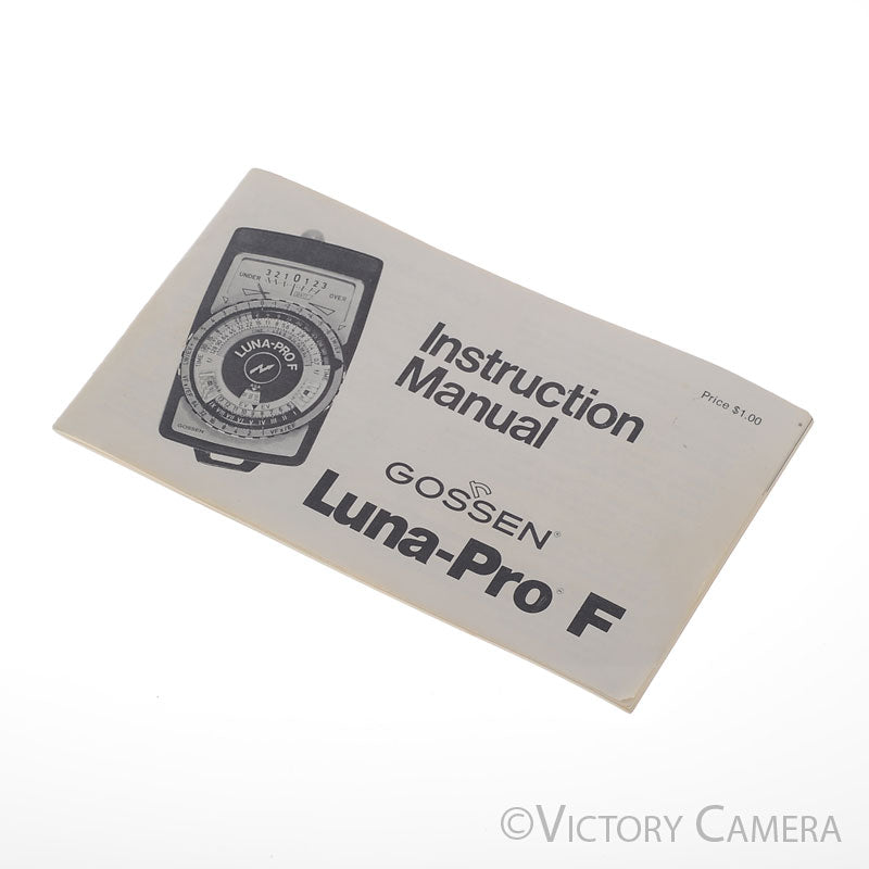 Gossen Luna-Pro F Black Ambient Light Meter [EXC+] image 5