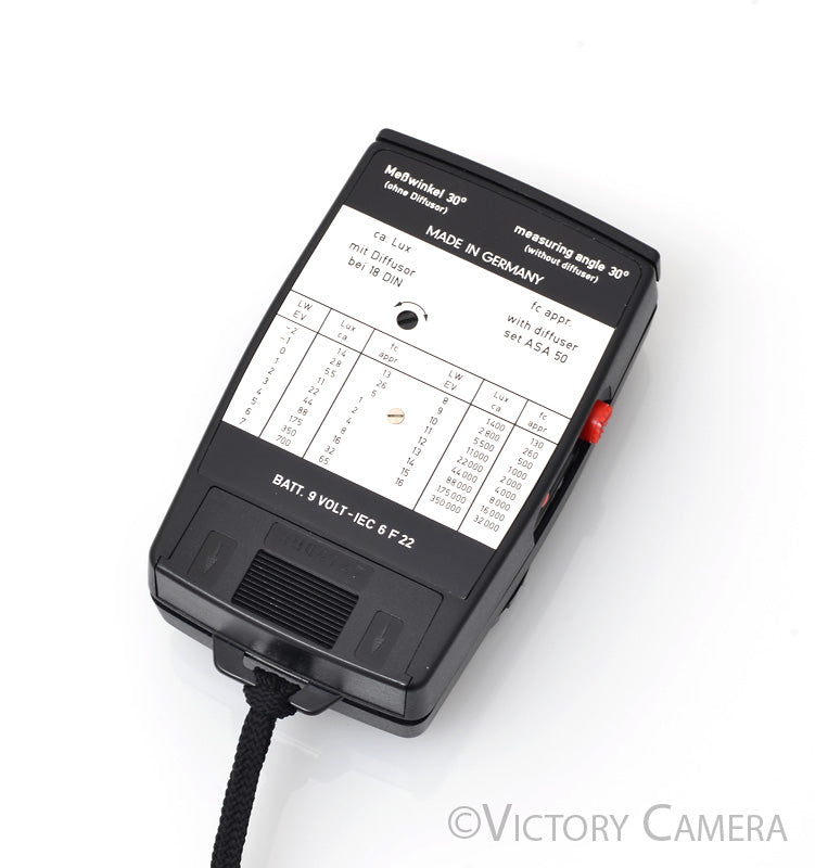 Gossen Luna-Pro F Ambient Light Meter w/ Case [EXC+] - Victory Camera