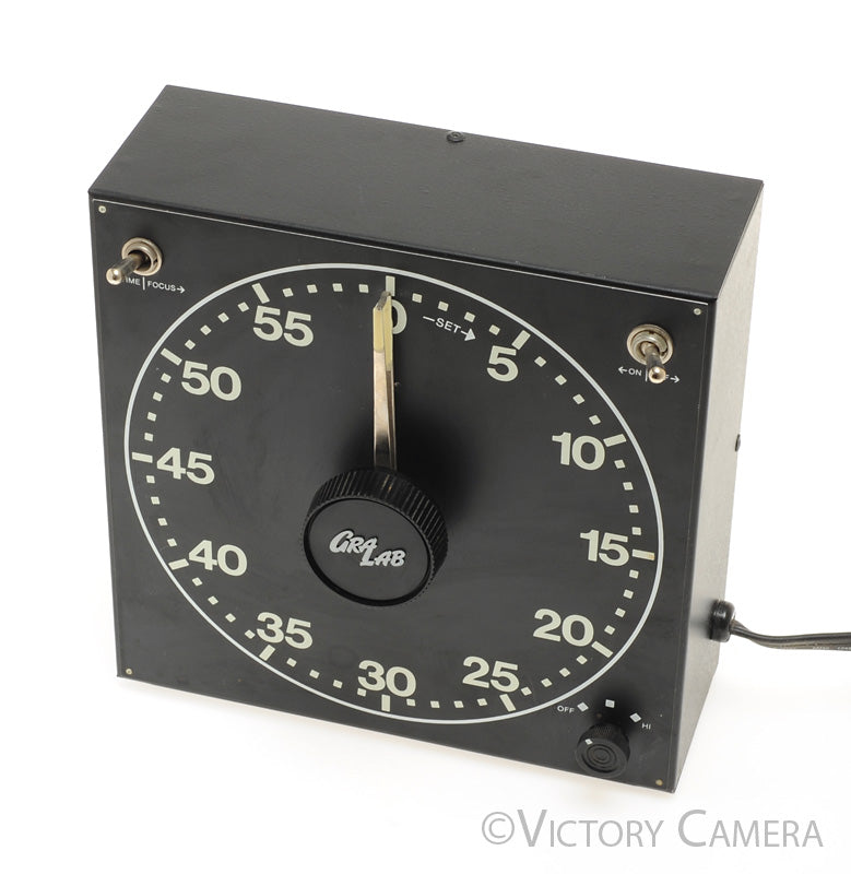 GraLab Model 300 Classic Darkroom Enlarging Timer w/ Buzzer [EXC+] - Victory Camera