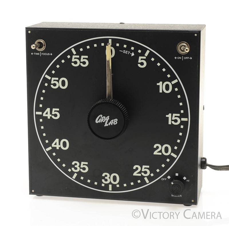 GraLab Model 300 Classic Darkroom Enlarging Timer w/ Buzzer [EXC+] - Victory Camera