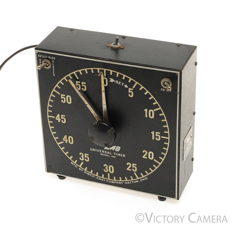 GraLab Model 168 Classic Darkroom Enlarging Timer w/ Buzzer [EXC] - Victory Camera
