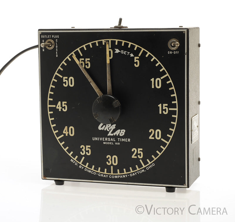 GraLab Model 168 Classic Darkroom Enlarging Timer w/ Buzzer [EXC] - Victory Camera
