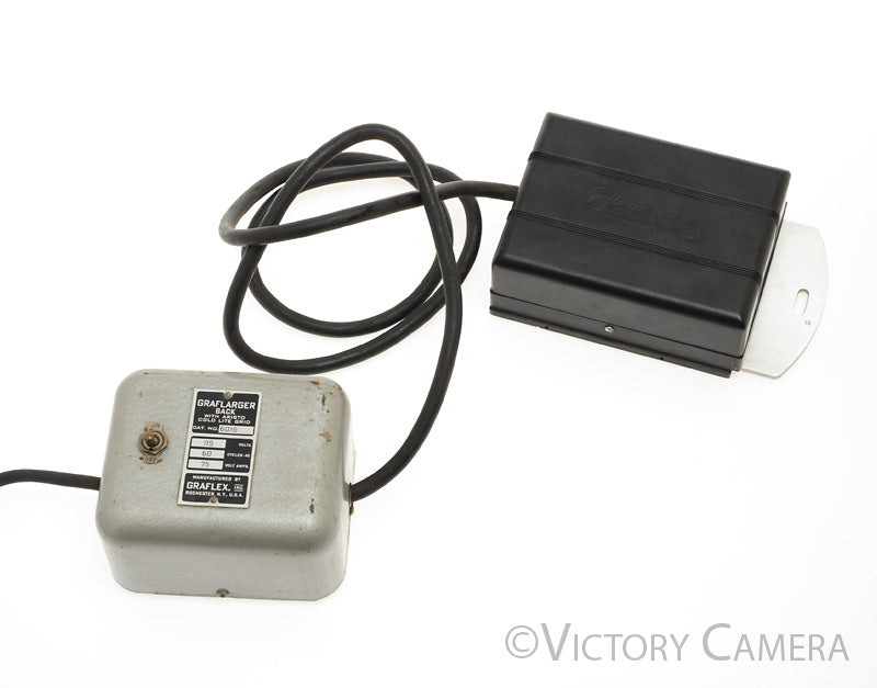 Graflex Graflarger Back Model 6019 w/ Aristo Cold Lite Grid [EXC]