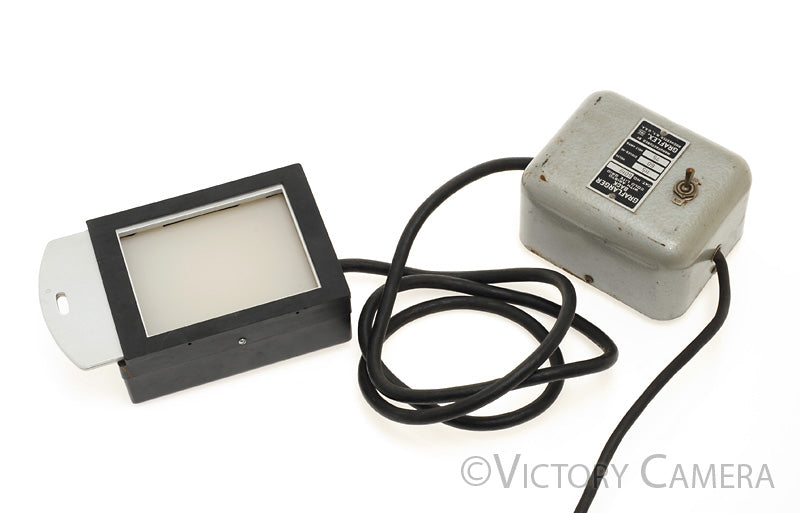 Graflex Graflarger Back Model 6019 w/ Aristo Cold Lite Grid [EXC]