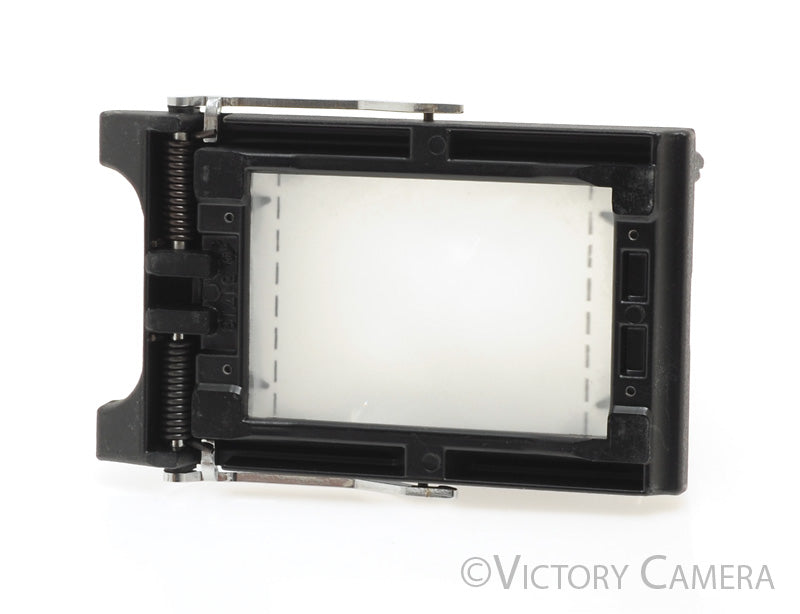 Graflex Baby Graphic 3 1/4&quot; x 4 1/4&quot; Graflok Ground Glass + Pop Shade [EXC+] - Victory Camera