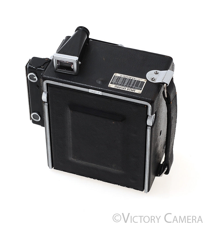 Graflex Speed Graphic 3"x4" Camera w/ Kodak 127mm f4.7 [EXC] - Victory Camera