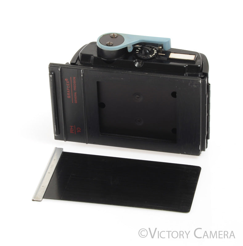 Graflex XL 6x7 10 Exposure RH10 120 Film Back Blue Lever - Victory Camera
