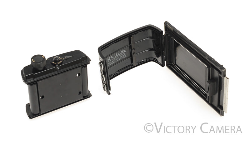Graflex Baby Graphic 3 1/4 x 4 1/4 6x9 120 Roll Film Back [EXC] - Victory Camera