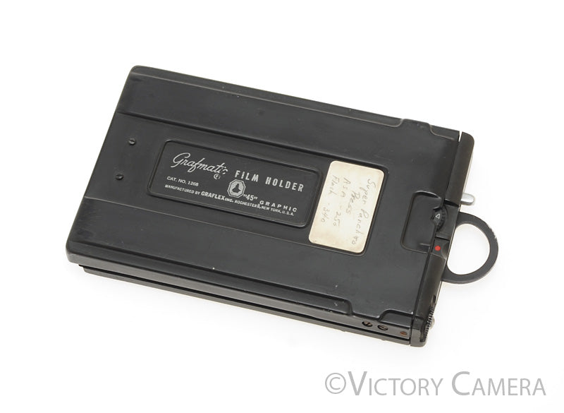 Graflex Grafmatic Rapid 4x5 View Camera Film Holder w/ Six Septums [EXC-] - Victory Camera