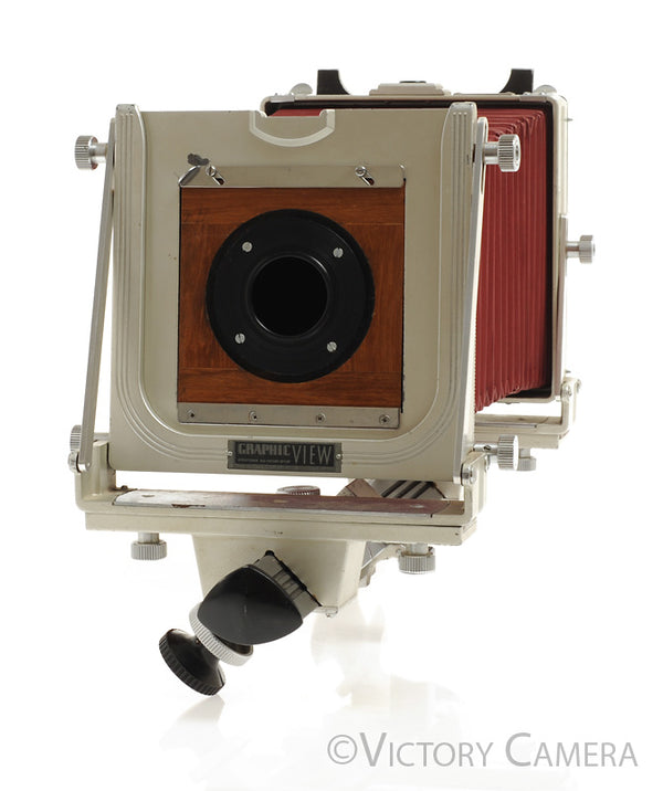 Graflex Graphic View 4x5 Large Format Rail Camera w/ #0 Lens Board [GO