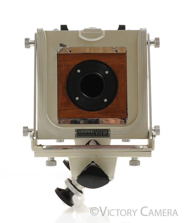 Graflex Graphic View 4x5 Large Format Rail Camera w/ #0 Lens Board [GO