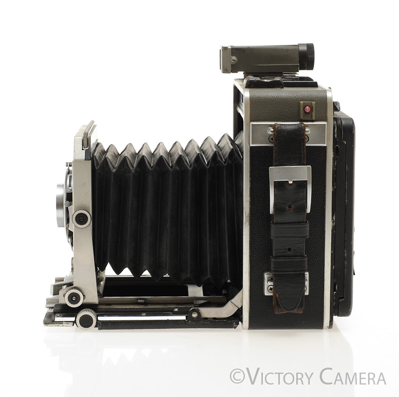 Graflex Super Graphic 4x5 Field Camera w/ Optar 135mm f4.7 Lens [EXC-] - Victory Camera