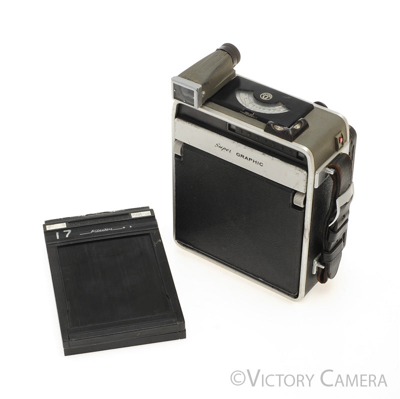 Graflex Super Graphic 4x5 Field Camera w/ Optar 135mm f4.7 Lens [EXC-] - Victory Camera