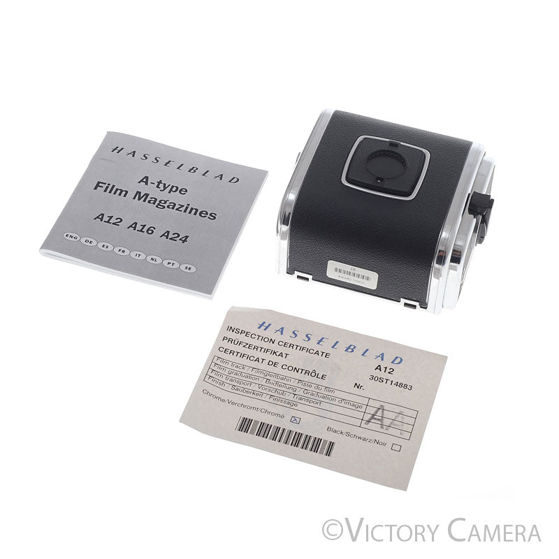 Hasselblad A12 Camera Black Film Back -Matching Serials- [MINT-] image 7